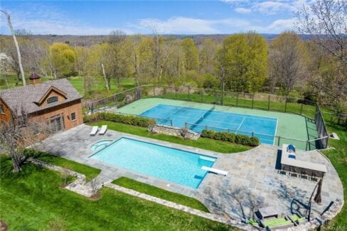 Pool and Tennis Court | Custom Renovations & Remodeling